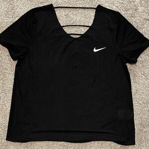 Nike Women's Black Short Sleeve Top